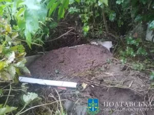 Місце, де знайшли вбитого