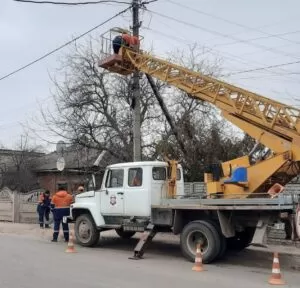 Працівники "Міськсвітло" проводять роботи