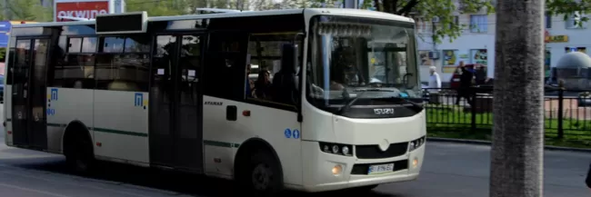 В Полтаві змінили маршрут автобуса №42 внаслідок ремонтних робіт