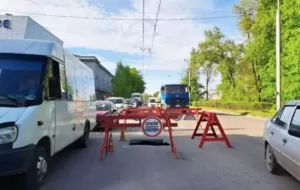 У Полтаві на два місяці перекрили вулицю Раїси Кириченко