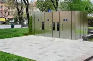 У Полтаві встановлять п'ять модульних туалетів: УЖКГ вже обрало для них місця