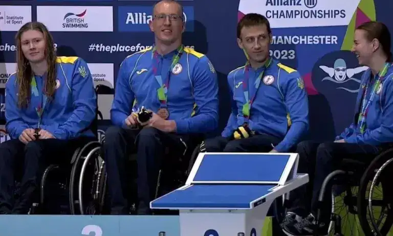 Полтавські спортсмени з інвалідністю привезли з Чемпіонату Світу з плавання 15 нагород