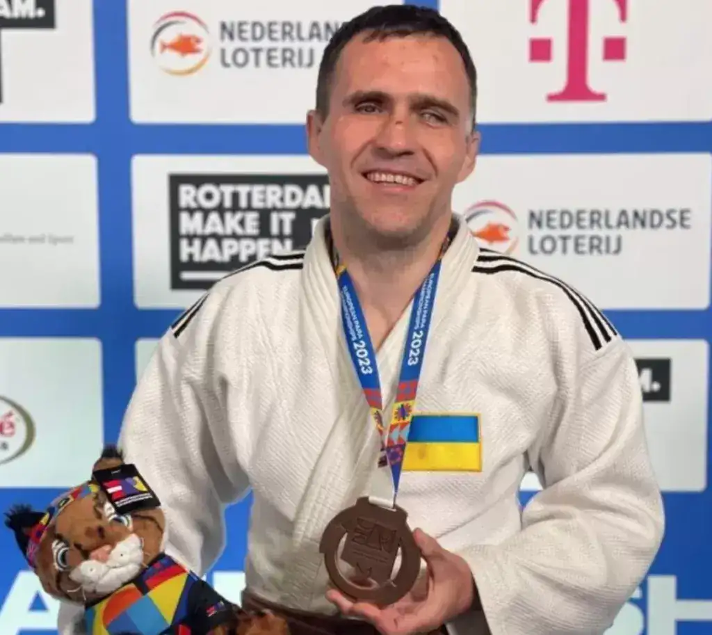 Дзюдоїст з Полтавщини виборов бронзу на Чемпіонаті Європи серед осіб з порушенням зору