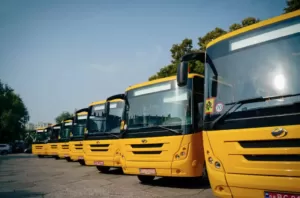 Школи Полтавщини отримали першу партію шкільних автобусів