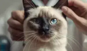 Як чистити вуха коту