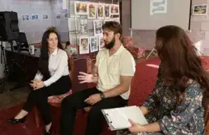 В Полтаві на Універсальній книжковій виставки-ярмарки презентували першу онлайн радіостанцію аудіокнижок "SLÚHAVKA"