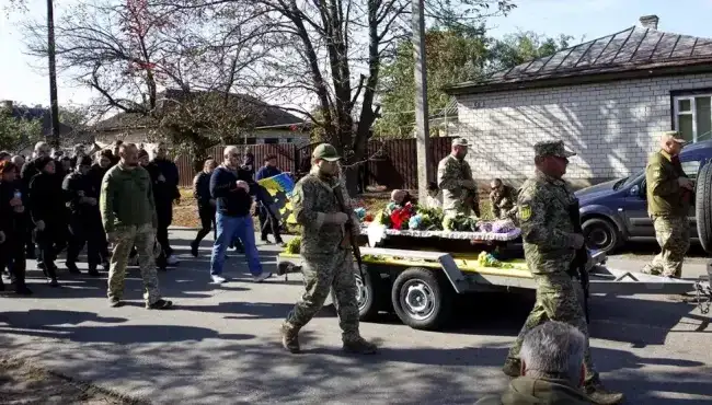 На Полтавщині попрощалися ще з одним загиблим Героєм