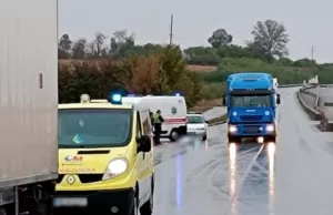 В Полтавській області вантажівка на смерть збила пішохода, який порушив ПДР