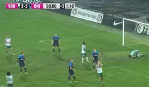 ФК "Ворскла" програла СК "Дніпро-1"