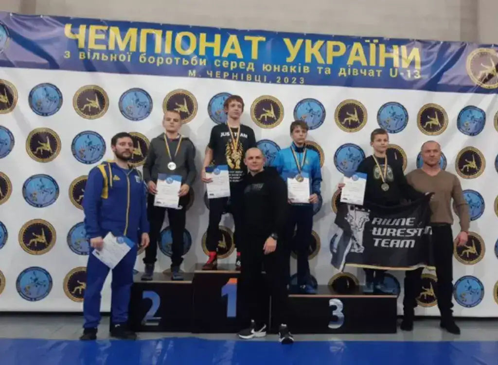 Полтавські юні борці класно показали себе на чемпіонаті України з вільної боротьби