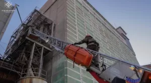 На Полтавському заводі комбікормів сталася пожежа у зерносушарці