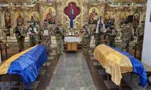 В Полтаві сьогодні прощалися із загиблими Героями