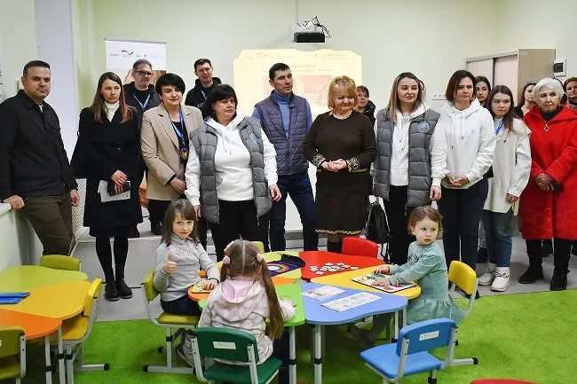 У Полтаві відкрили простір для родин з дітьми