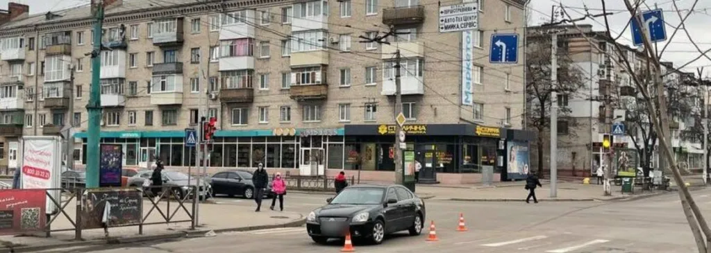 На Полтавщині бабуся-водійка втрапила в ДТП: є постраждалі