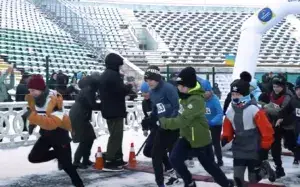 В Полтаві відбувся черговий "Winter Run"