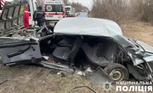На Полтавщині сталася ДТП за участю правоохоронців: є постраждалі