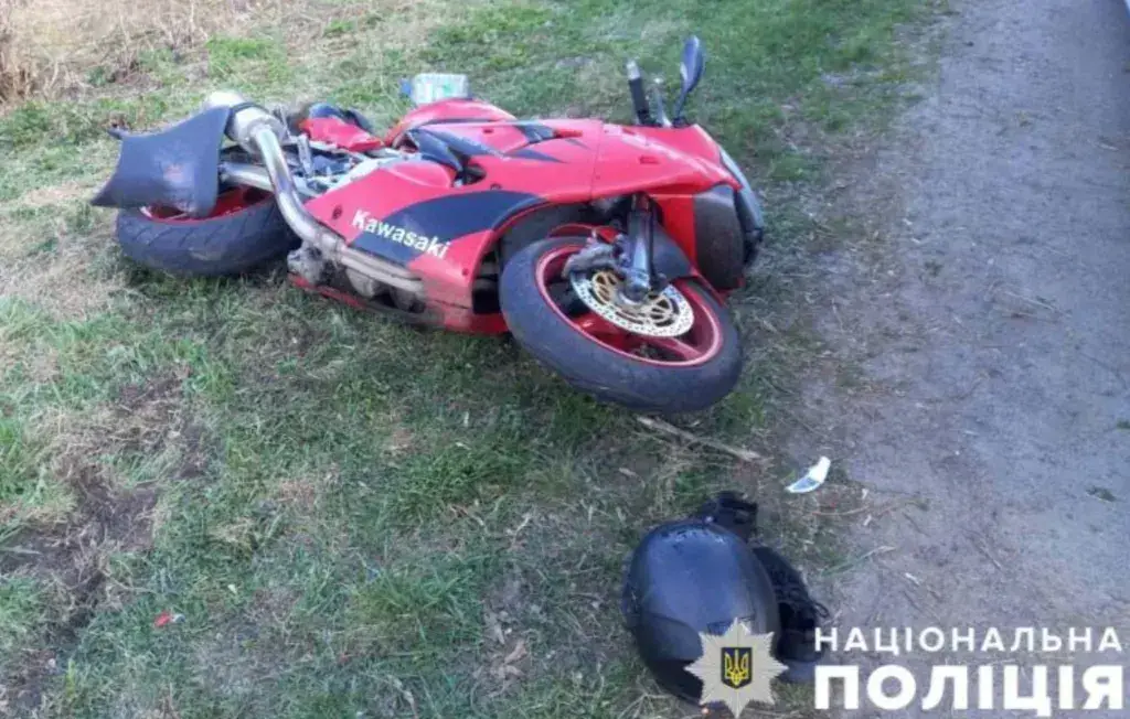 Смертельна ДТП сталася на Полтавщині за участю мотоцикліста