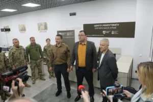В Полтавській області відкрили п'ятий рекрутинговий центр ЗСУ
