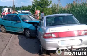 На Полтавщині трапилася ДТП з п'ятьма постраждалими