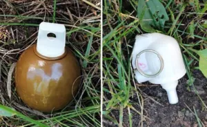 В Полтаві перехожий знайшов протипіхотну гранату на узбіччі