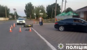 На Полтавщині знову сталася ДТП за участю мотоцикла