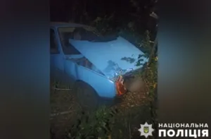 На Полтавщині чоловік викрав автівку й втрапив на ній в ДТП