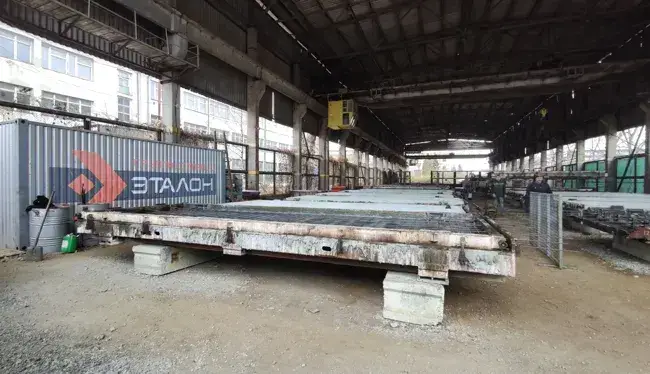 Производство дорожных плит ПАГ-14