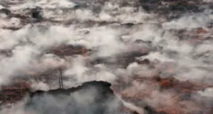 На Полтавщині горять 9 торфовищ - це найбільше небезпечний вид пожеж для здоров'я людей