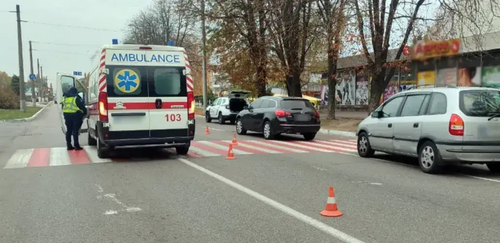 В Кременчуці швидка допомога збила дитину