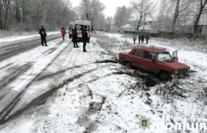 На Полтавщині сталася ДТП: водій помер у кареті швидкої допомоги