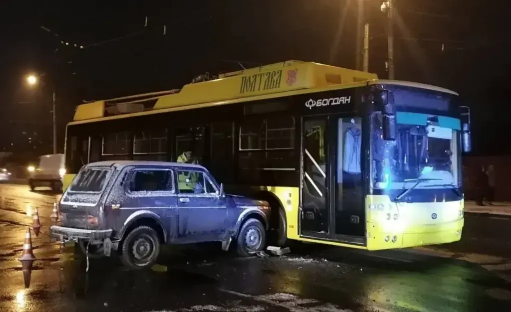 В Полтаві через туман побільшало ДТП: на Леваді та Браїлках були аварії