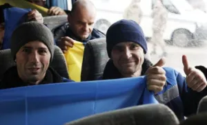 Вчора з полону повернули шістьох захисників з Полтавщини