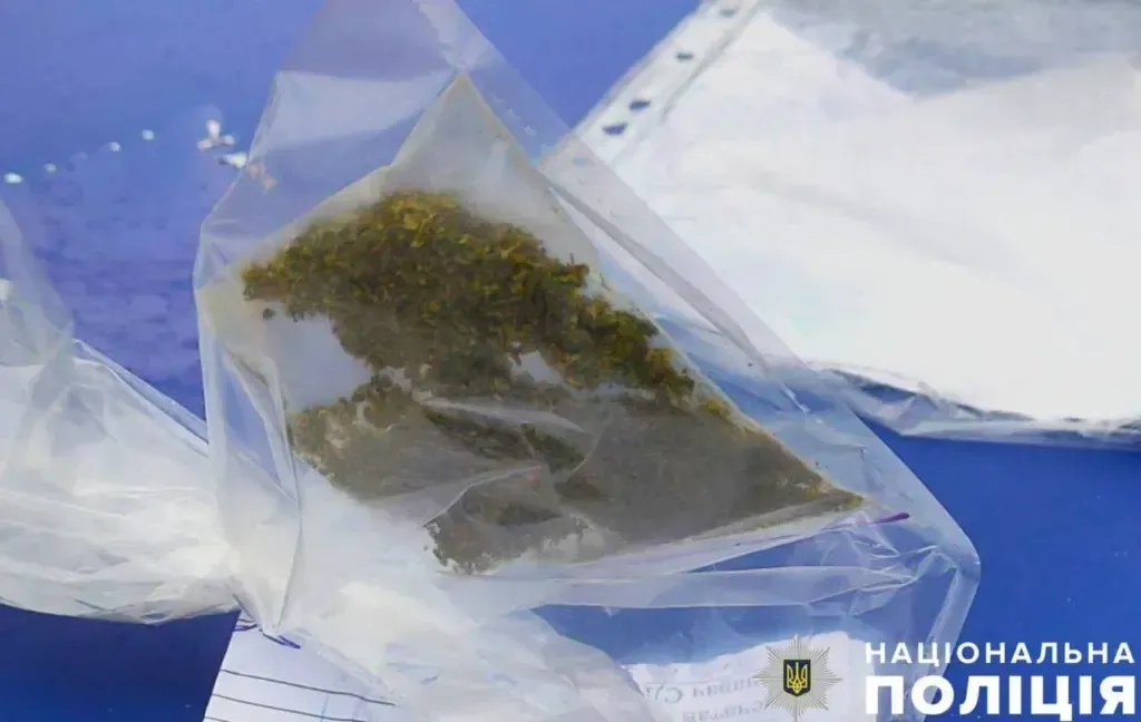 В Полтаві офіцер безпеки затримав чоловіка, який вживав канабіс на території школи