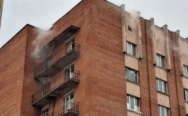У гуртожитку "Полтавської політехніки" сталася пожежа
