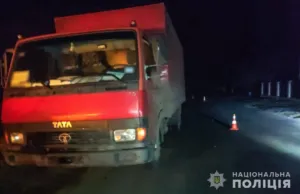 На Полтавщині сталася ДТП за участі мотоцикла й вантажівки