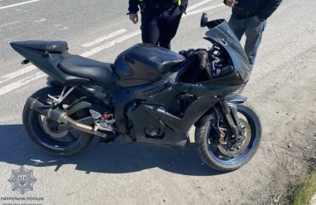 У Циганському патрульні затримали мотоцикліста з ознаками сп’яніння, який був без прав
