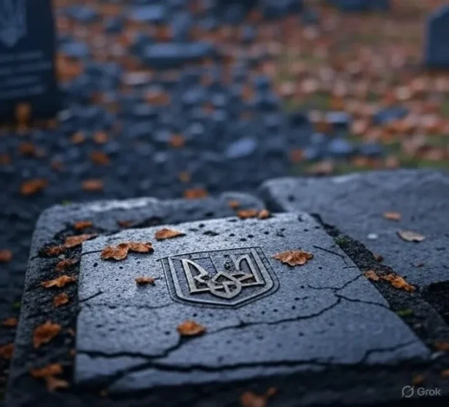 На Полтавщині жінку підозрюють у нарузі над могилою загиблого захисника