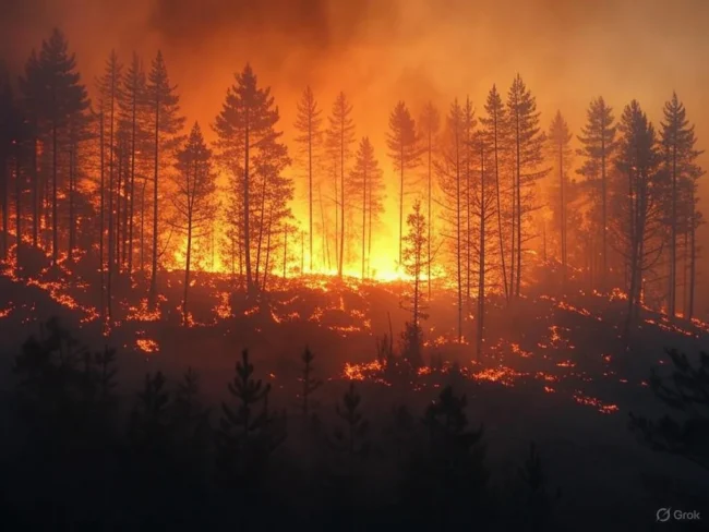 На Полтавщині оголошено найвищий рівень пожежної небезпеки