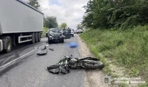 На Полтавщині сталася моторошна аварія: загинули водії легковика та мотоцикла
