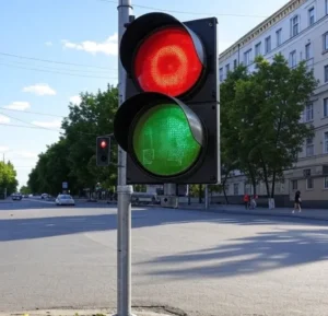 У Полтаві запрацювали світлофори з озвученням: де їх встановили та для чого вони потрібні