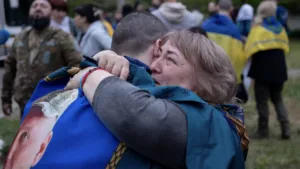 На Полтавщину повернувся з дворічного полону військовий Володимир Ясько