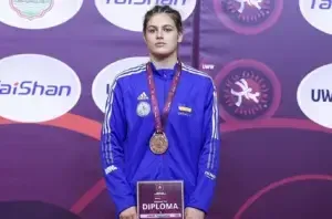 Полтавська борчиня Надія Соколовська виборола «бронзу» на чемпіонаті Європи