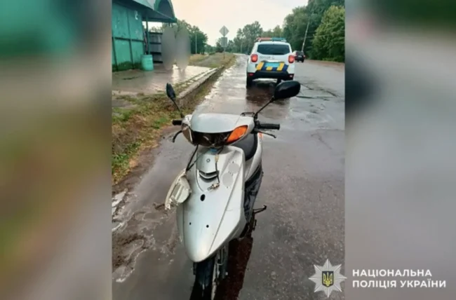 На Полтавщині сталося дві ДТП з мотоциклами: постраждали діти