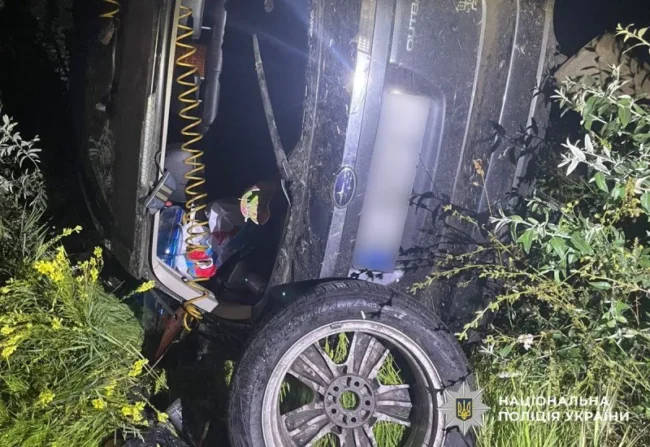 На Полтавщині в страшній ДТП травмувалися діти