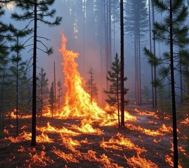 На Полтавщині оголосили надзвичайний рівень пожежної небезпеки