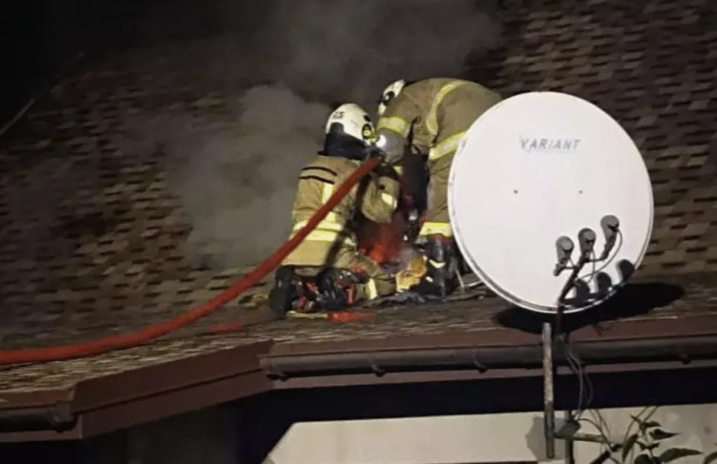 У Полтаві сталася масштабна пожежа в приватному будинку: постраждала людина