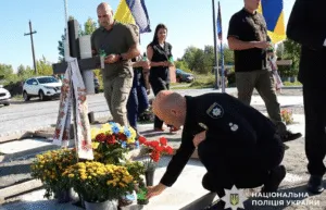 У Полтаві вшанували пам’ять загиблих внаслідок тогорічного ракетного удару 3 вересня