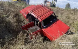 На Полтавщині сталася аварія: постраждала літня пасажирка