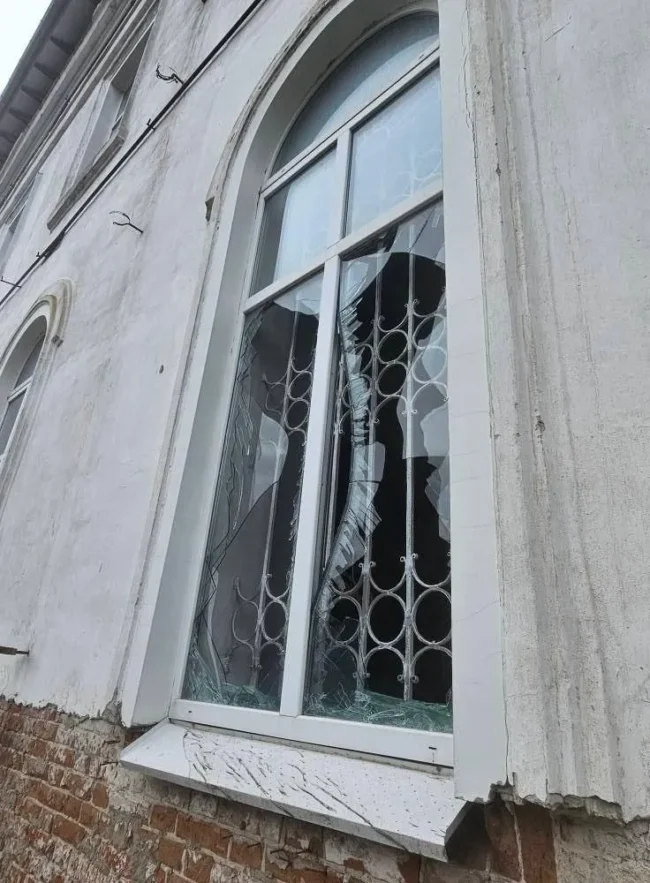 В Полтаві під час обстрілу пошкоджено Свято-Миколаївський храм