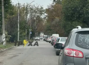 В Полтаві через ДТП утворився кілометровий затор